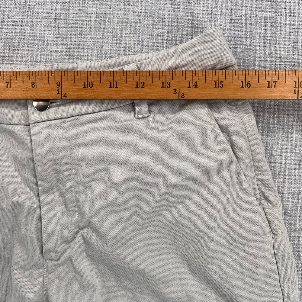 Lululemon Commission Classic Fit Shorts Men 30 Gray 7" Athleisure Clean Casual - Picture 6 of 10